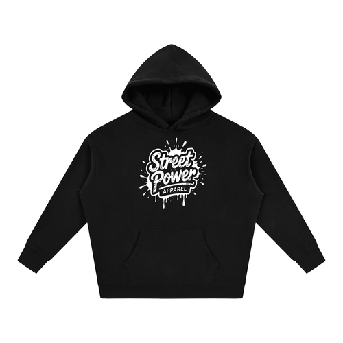 Oversize Fleeced Hoodie - InkframeOversize Fleeced Hoodiei